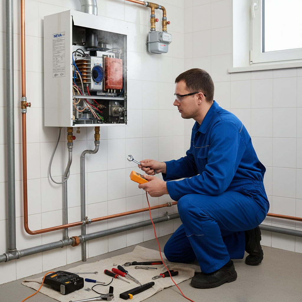 Регулярне обслуговування газової колонки: чому це важливо та як часто його потрібно робити